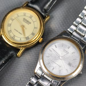 Dos Relojes Casio Quartz: MTP-1004 Malla Cuero y LTP-1141 Malla Metal - imagen 2