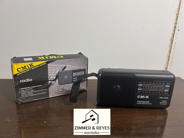 Radio Portátil CMIK MK-609 AM/FM/SW 3 Bandas