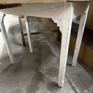 Mesa de Cocina Plegable de Pino Brasil con Alas - imagen 4