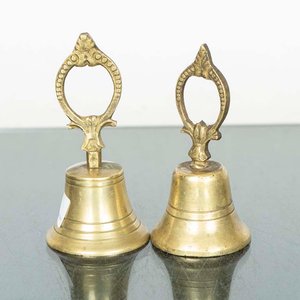 Par de Campanas de Bronce Decorativas - imagen 1