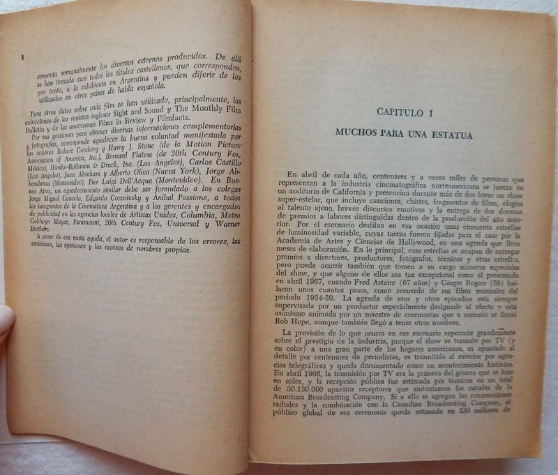 Libro de Cine Sonoro Americano y los Oscars de Hollywood - imagen 3