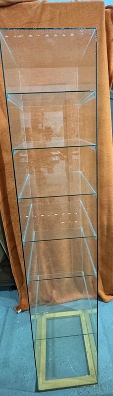 Vitrina de vidrio vertical para almacenamiento - imagen 1