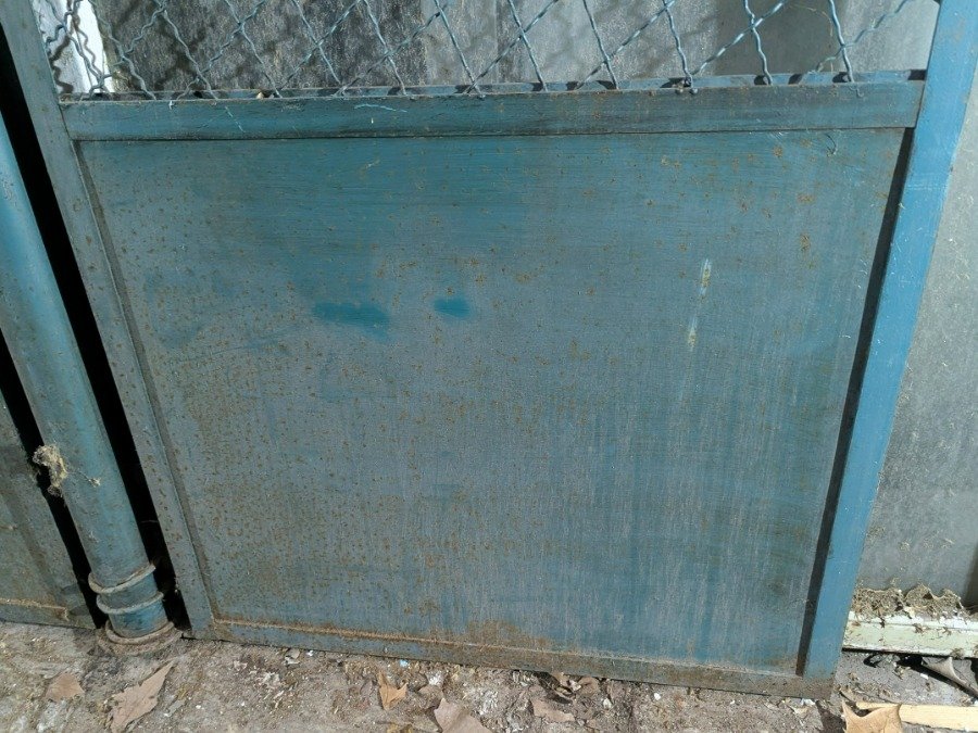 Puerta de hierro antigua para jardín - imagen 6