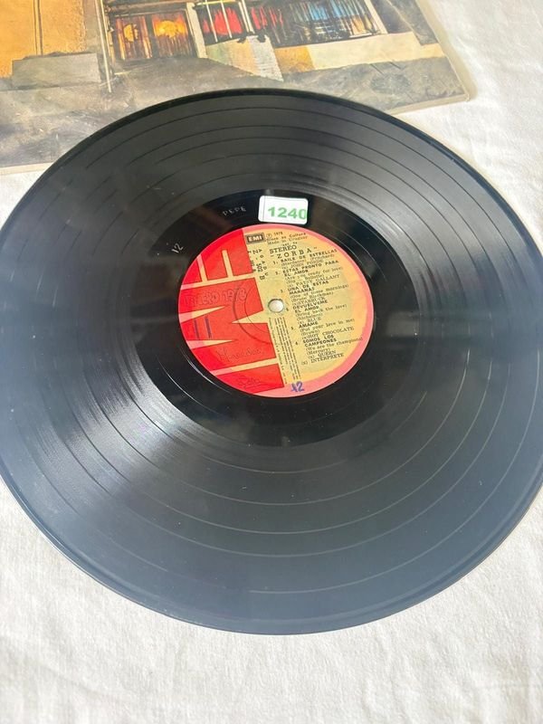 Disco de Vinilo "Zorba" Varios Intérpretes (1978)