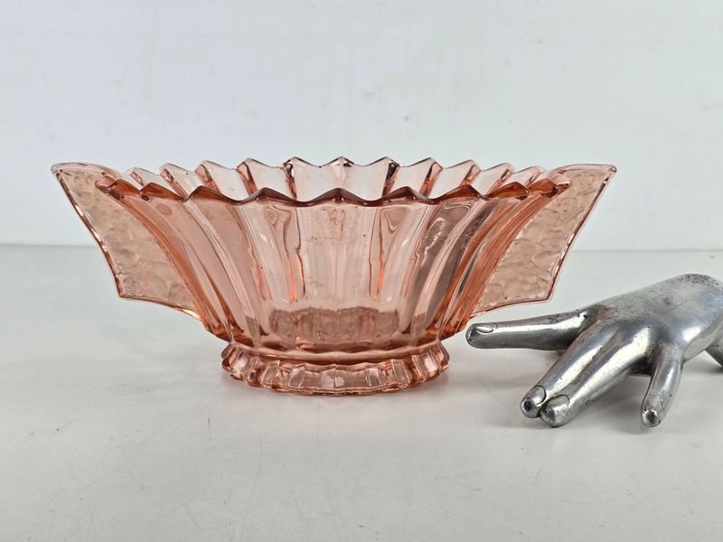 Centro de Mesa Art Deco Rosa