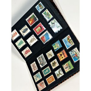 Organizador Marrón con 78 Sellos Chinos Diferentes - imagen 3