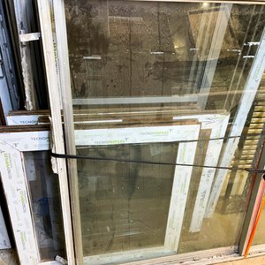Ventana corrediza de aluminio y vidrio, 2 hojas, 130x180 cm - imagen 3