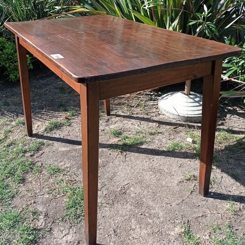 Mesa rectangular de madera para hogar - imagen 2