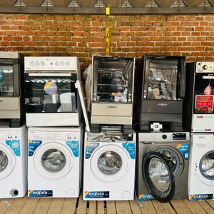 Lote de 5 Lavarropas Carga Frontal y 5 Cocinas para Service - imagen 1