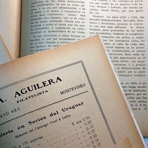 Lote de 6 Revistas del Centro Coleccionistas del Uruguay (1931-1933) - imagen 7