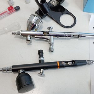 Kit de Aerógrafos RhinoWisdom con Accesorios y Estuche - imagen 3