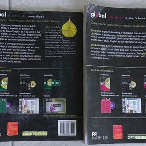 Libros de Inglés Global: Coursebook Intermedio y Teacher's Book Elemental - imagen 2