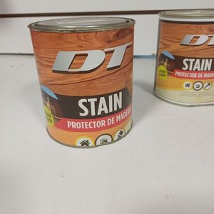 4 Latas Protector de Madera Roble 1 Litro - imagen 2