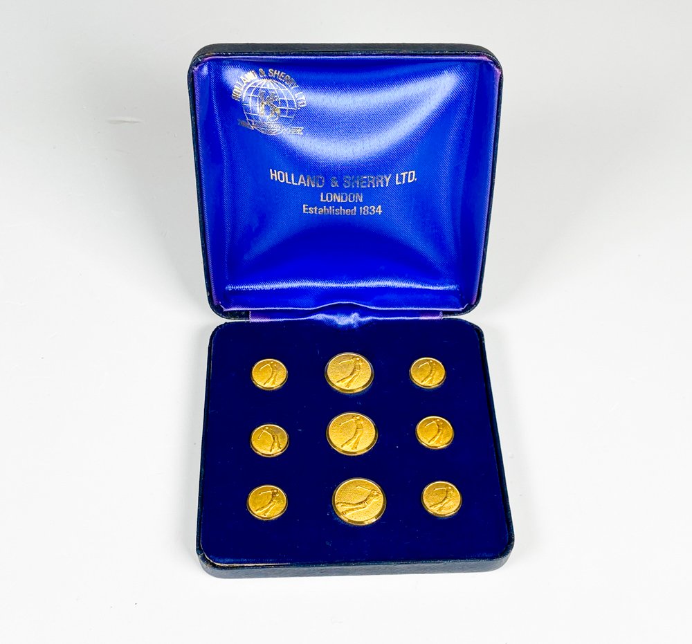 Lote anterior: Estuche con botones de oro para golfistas