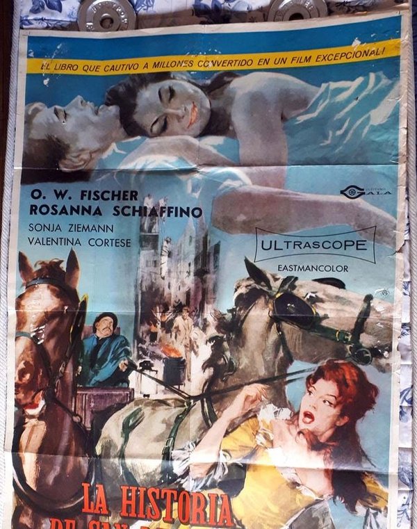 Poster Original "La Historia de San Michele" - O. W. Fischer (1962)