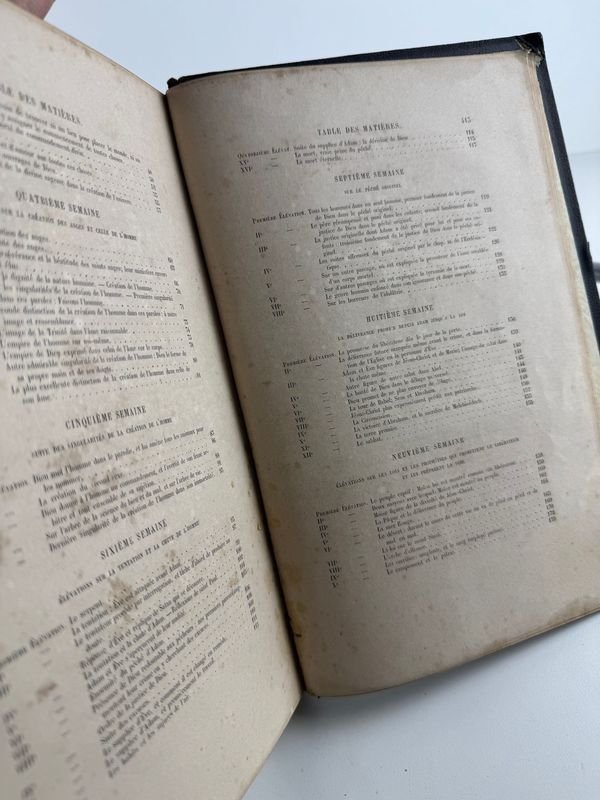 Libro antiguo con manos de plata: Elevaciones a Dios Sobre los Misterios de la Religión Cristiana - imagen 8