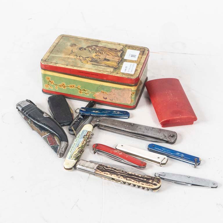 Lote de Navajas Varias de Bolsillo y Colección