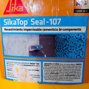 24 Bidones Sika Top Seal-107 Impermeabilizante Cementicio - imagen 3