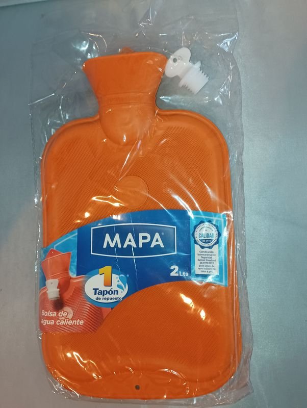 Lote siguiente: Bolsa de agua caliente MAPA 2Lts