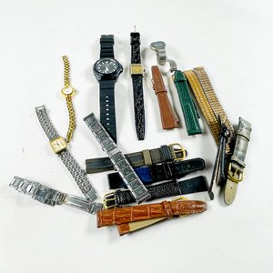 Lote de Relojes de Pulsera y Mallas Variadas - imagen 1