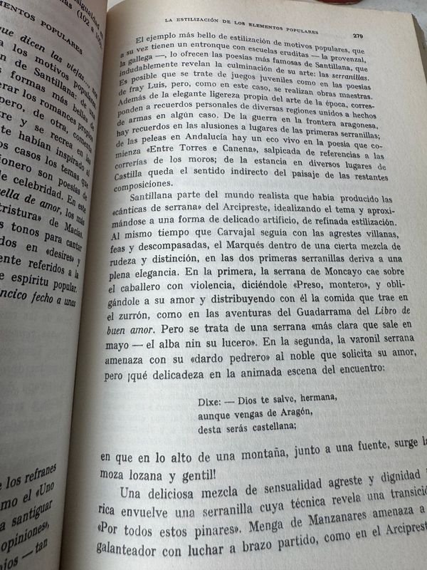 4 Tomos de Historia de la Literatura Española por Angel Valbuena Prat - imagen 5