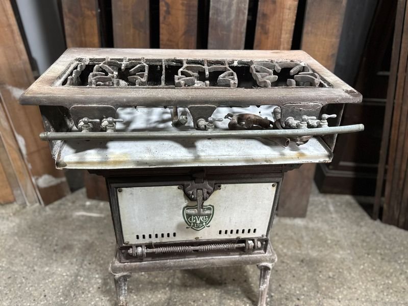 Antigua Cocina en Hierro Fundido y Esmalte para Venta - imagen 8