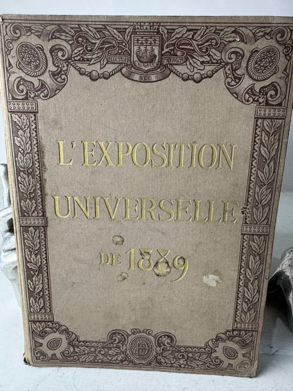 Libros antiguos de E. Monod - La exposición universal de 1889 - imagen 2