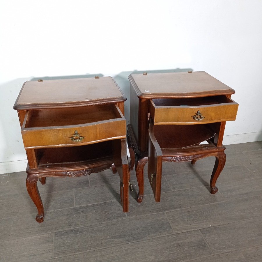 Muebles de mesa luz francesa en buen estado - imagen 4