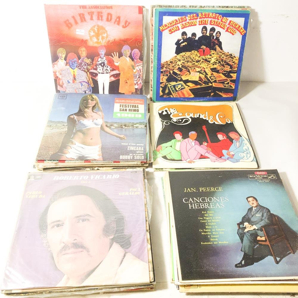 Lote de Discos Longplay de Música Variada