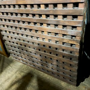 Cuatro Tramos de Rejillas de Madera de Pino - imagen 4