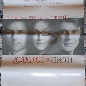 Poster Original "Leones por Corderos" (2007) - Robert Redford, Meryl Streep, Tom Cruise - imagen 2