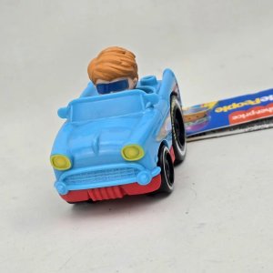Auto Azul Little People Fischer Price con Muñeco - imagen 2