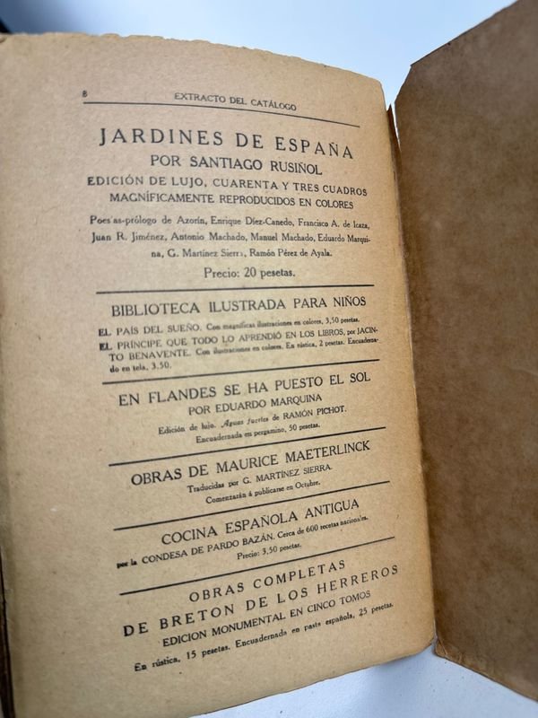 Libro antiguo de EÇA DE QUEIROZ - ADAN Y EVA EN EL PARAISO - imagen 5