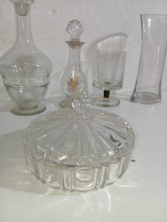 Colección de vidrio tallado y decorativo - imagen 3