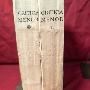 Libros "La Crítica Menor" Tomos I y II de Juan Torrendell (1933) - imagen 2