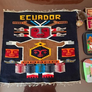 Conjunto de Trabajos Textiles y Artesanías Decorativas de Ecuador y Latinoamérica - imagen 3