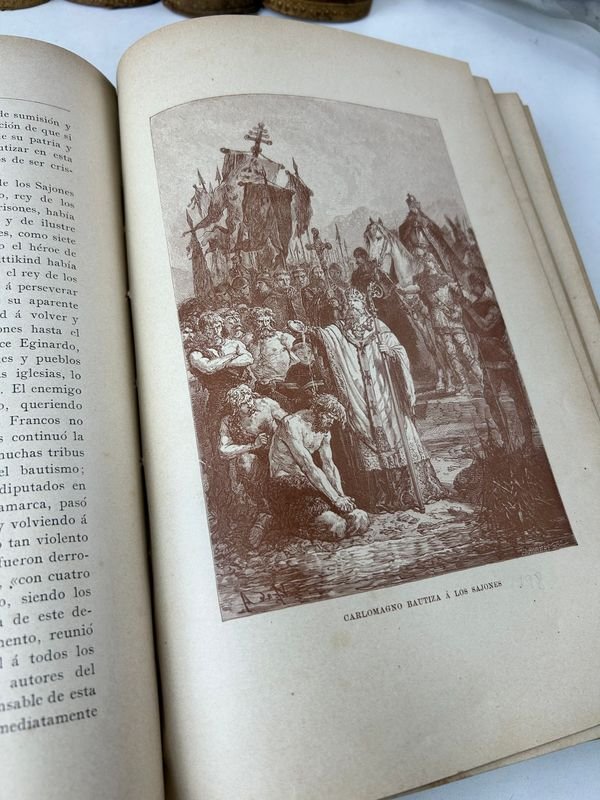 7 Tomos de Historia General de Francia, Edición Ilustrada del Siglo XIX - imagen 4