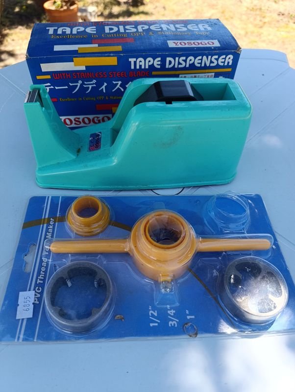 Lote siguiente: Tape Dispenser con Lanzador de Cinta y Marcador Azul