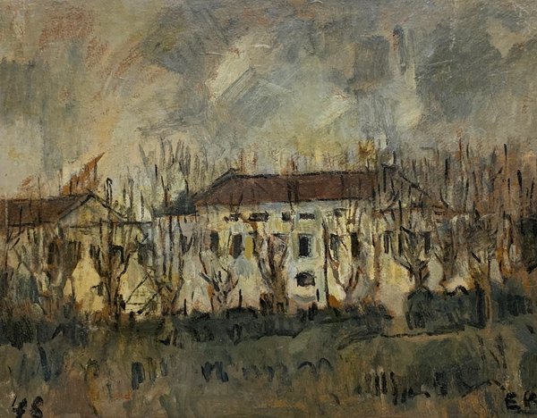 Lote anterior: Edgardo Ribeiro - Paisaje de Minas, Óleo sobre cartón