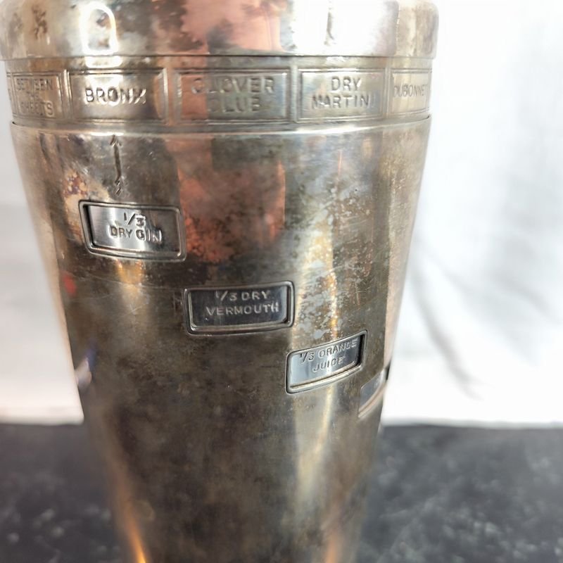 Excelente coctelera art Deco inglesa NAPIER circa 1930 - imagen 3