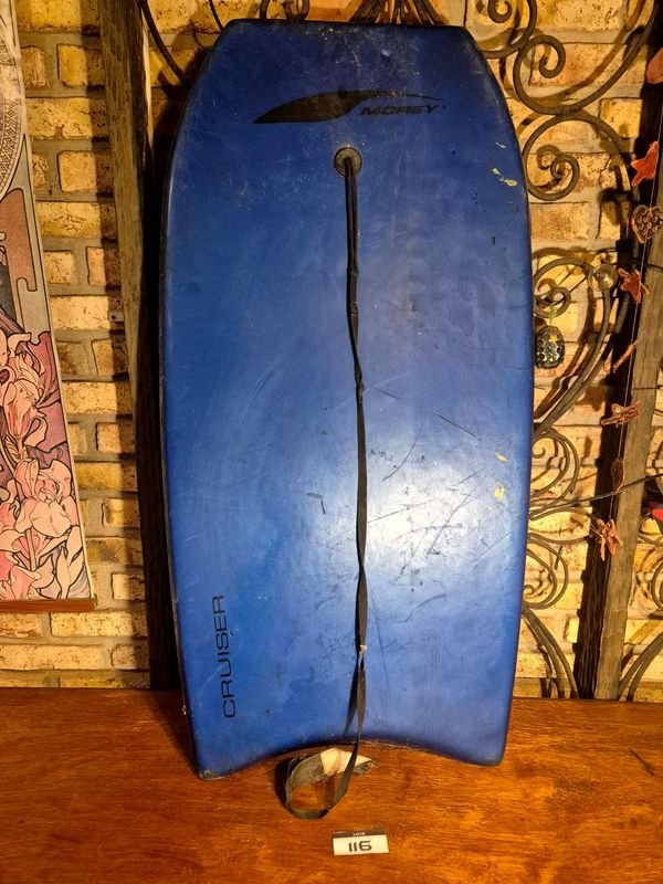 Bodyboard Morey Cruiser Azul 1.07m x 0.53m con Leash