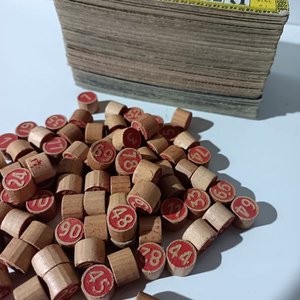 Lote de 3 Juegos de Mesa: Bingo, Palitos Chinos y Juego de Construcción - imagen 7