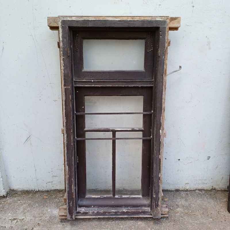 Ventana de cedro y marco de pinotea - Un diseño antiguo con acabado en madera - imagen 5
