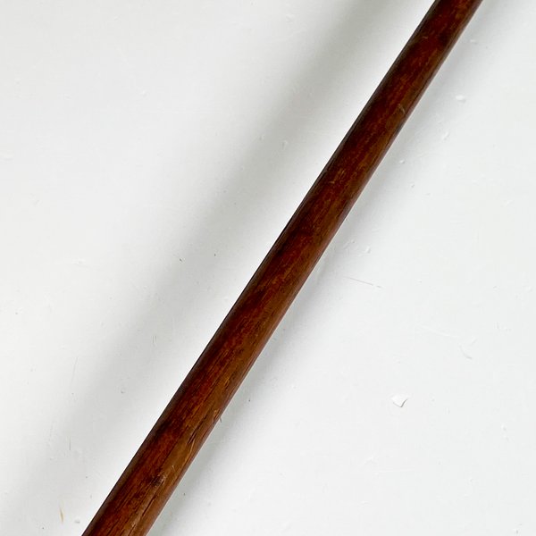Bastón de madera con cabo de plata y bronce - imagen 4