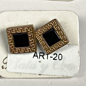 Dos Pares de Caravana de Plata con Piedras - imagen 3