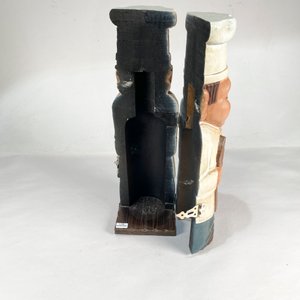 Botellero de Madera con Figura de Cocinero - 46 cm de Altura - imagen 4
