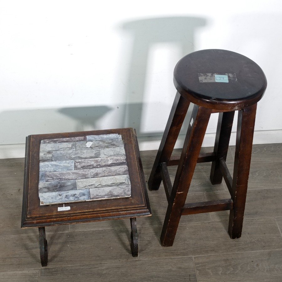 Muebles antiguos de hierro y madera - imagen 3