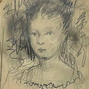 Lote anterior: Dibujo "Niña" de Eduardo Amezaga, Lápiz sobre Papel, 20 x 14 cm