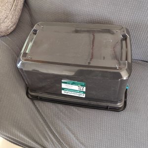 Cajas Organizadoras Plasvale de PVC Negro 27 Litros con Enganche - imagen 3