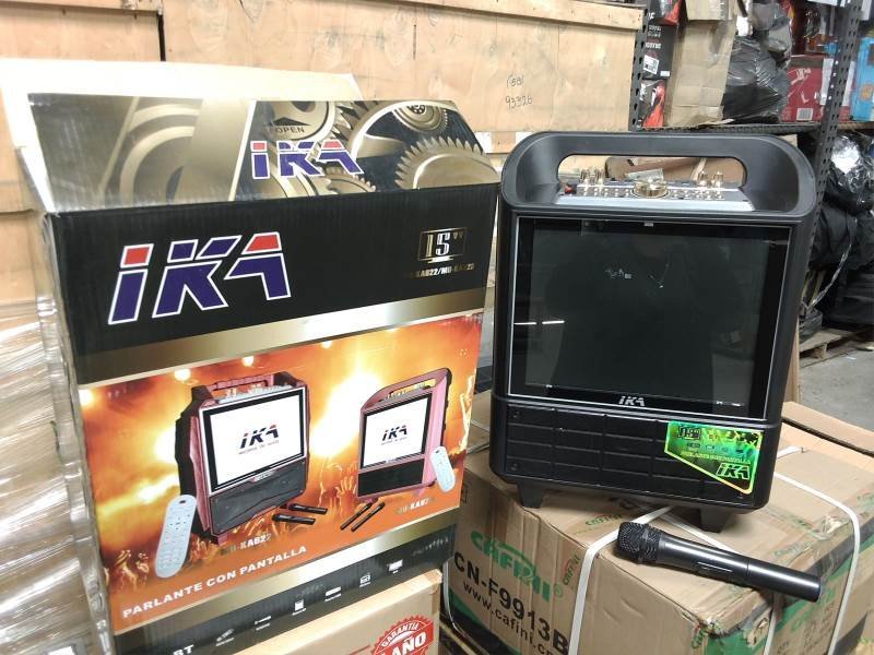 Parlante IKA MU-KA 622/623 con Pantalla y Micrófono